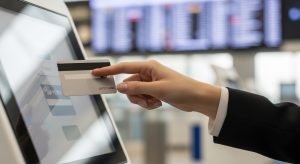 Using a credit card with trip cancellation coverage to book a flight.