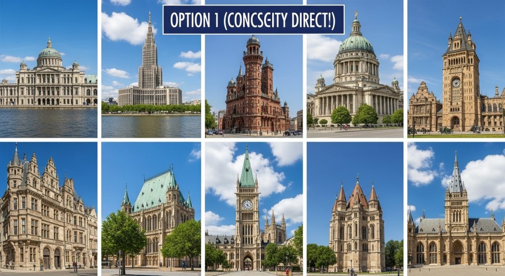 Diverse European city landmarks, illustrating the potential of a multi-city pass Europe. ``` **Option 2 (Slightly more descriptive):** ```alt Iconic European cityscapes and transport options, representing a multi-city pass Europe journey. ``` **Reasoning for choice:** * **Short & Descriptive:** Both options get straight to the point, describing common visual elements for such a blog post (landmarks, cities, travel). * **SEO-optimized:** multi-city pass Europe is included naturally and prominently. * **Contextual:** Illustrating the potential or representing a journey subtly ties into the blog post's question of Is It Worth It?, suggesting the pass opens up these experiences.