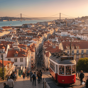 Is the Lisboa Card worth it for tourists? View of Lisbon with Tram 28, a benefit included with the Lisboa Card