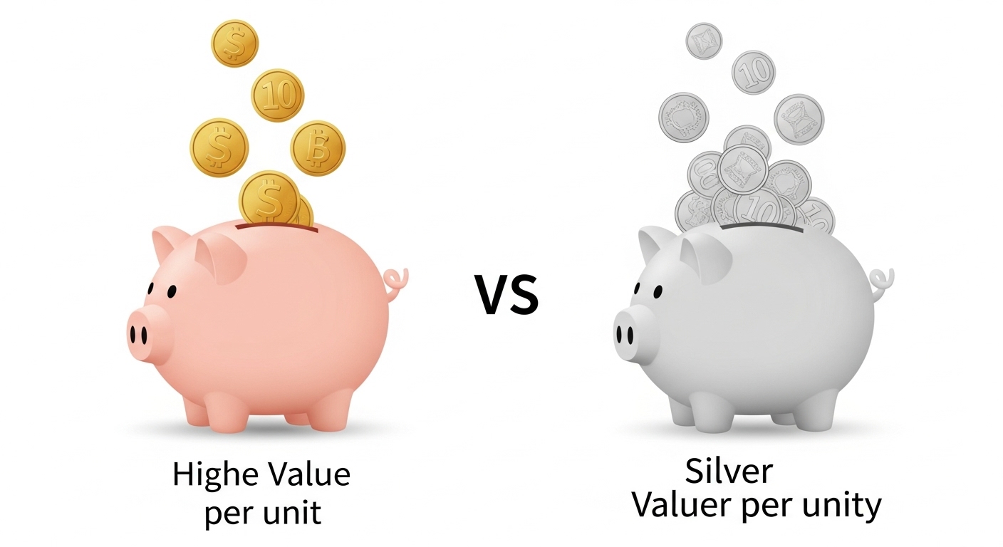 An infographic comparing Marriott points vs Hilton points, showing Marriott's higher value and Hilton's higher quantity.