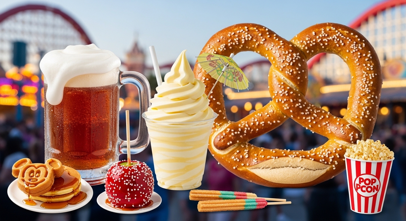 'Food and perks are part of the Annual Pass Comparison: Disney vs. Universal vs. Six Flags experience.'