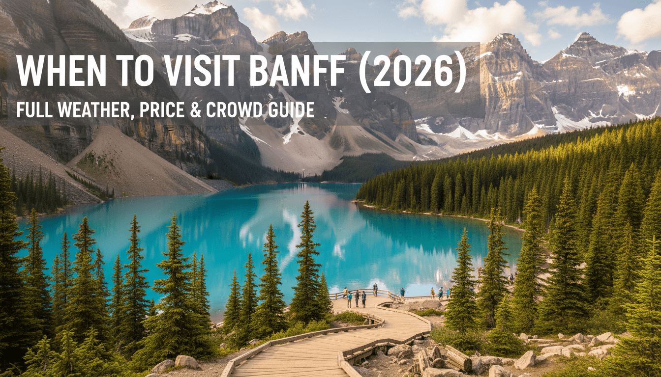 When to Visit Banff (2026): Full Weather, Price & Crowd Guide