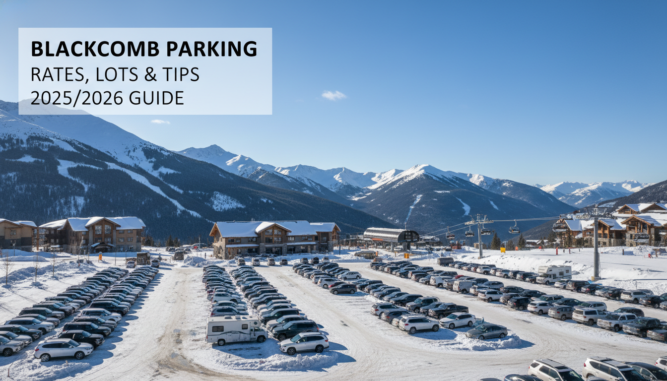 Blackcomb Parking: Rates, Lots & Tips 2025/2026 Guide