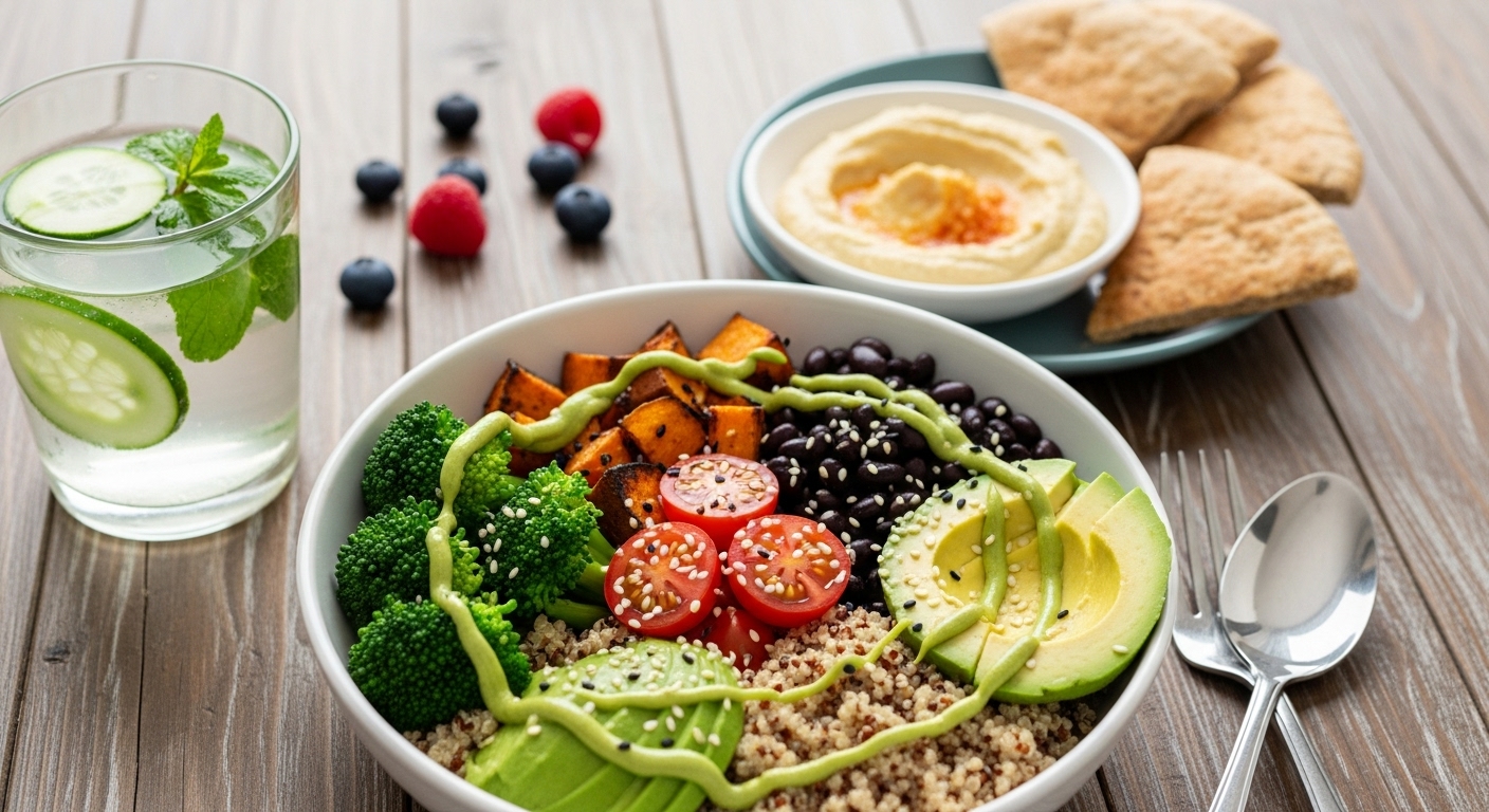 A nutritious meal included with all-inclusive wellness retreat passes