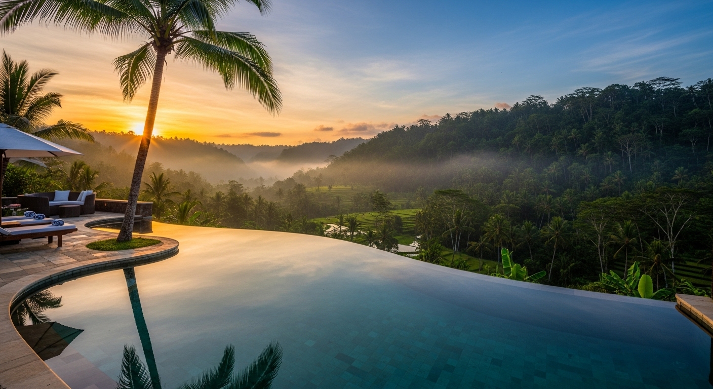 A luxurious wellness retreat accessible with wellness retreat passes | alt: A luxurious wellness retreat accessible with wellness retreat passes