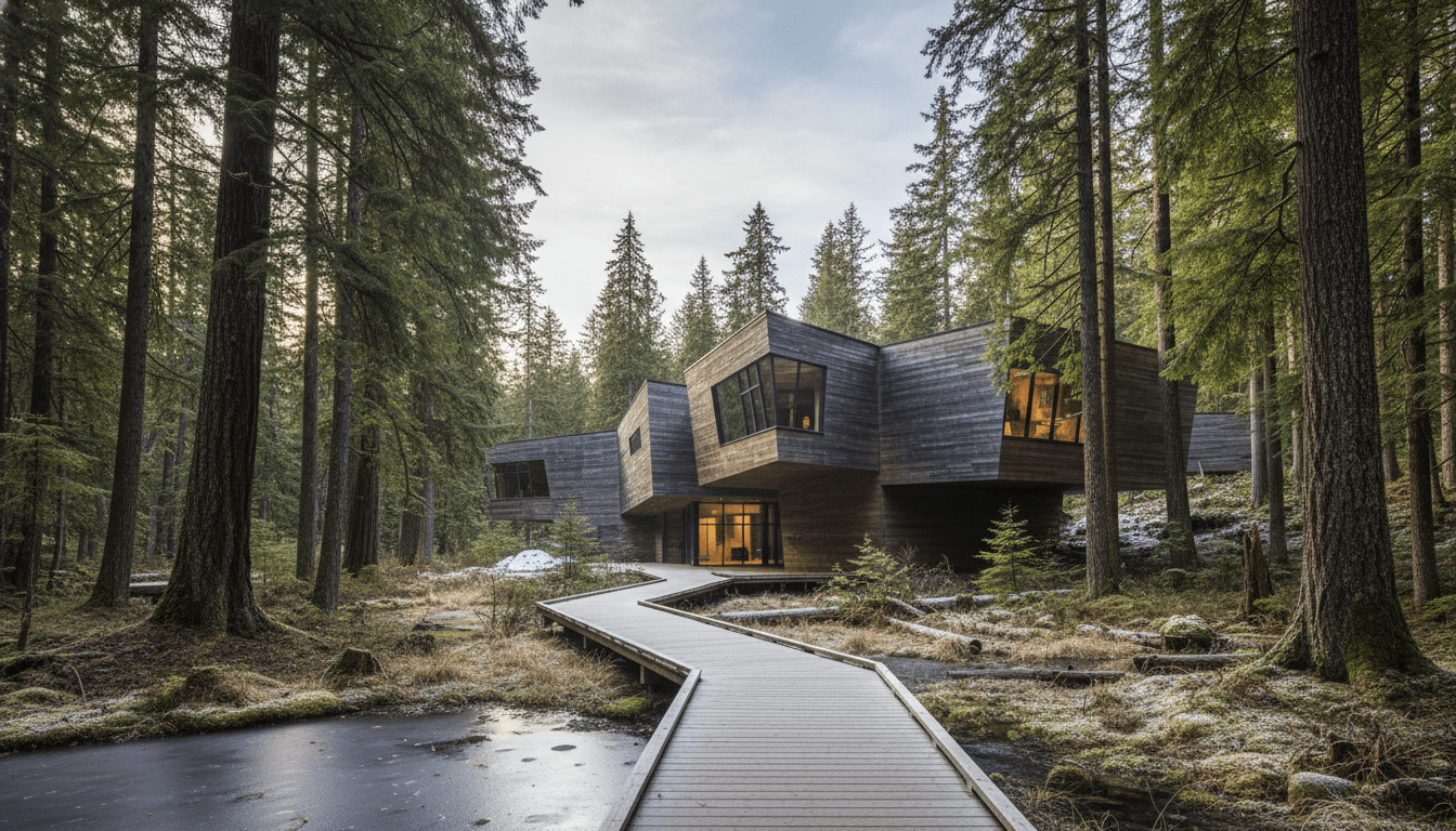 The Audain Art Museum, a top Whistler cultural attraction for a summer guide.