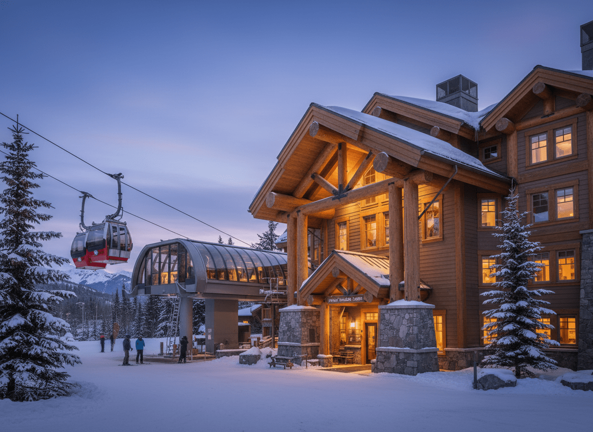 First Tracks Lodge Whistler luxury rental exterior