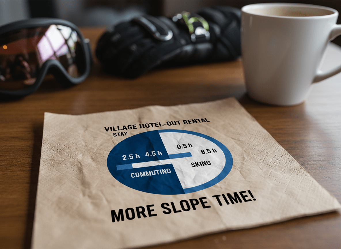 Return on investment analysis for ski in ski out rentals