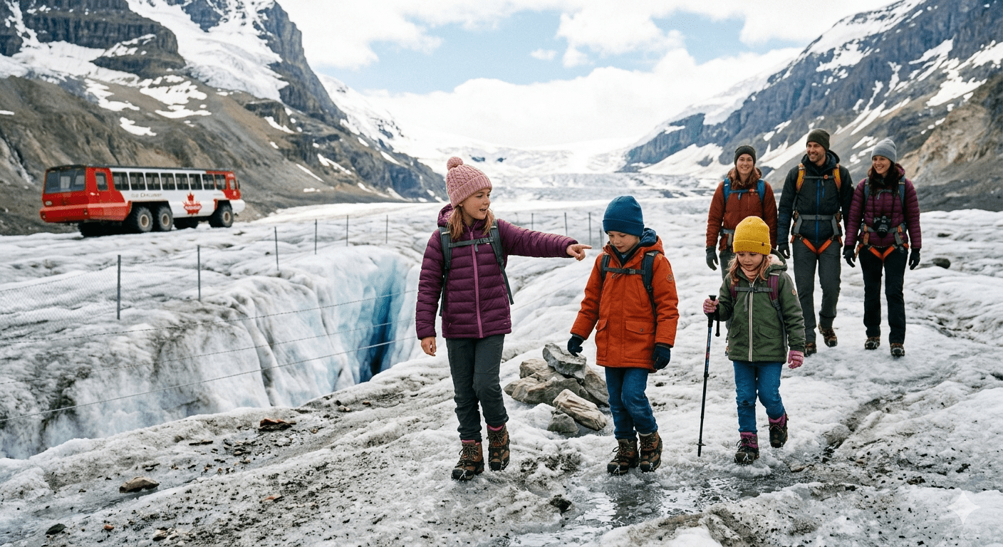 Icefields Parkway Family Trip: The Trick No Parents Want to Miss